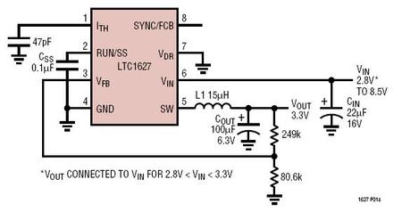 LTC1627 典型应用