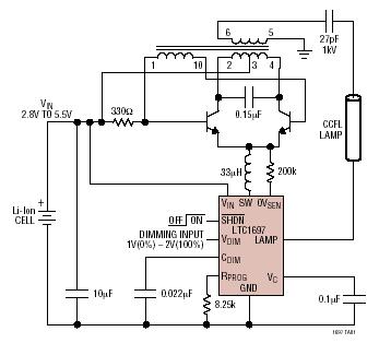 LTC1697 典型应用