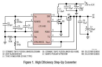 LTC1700 典型应用