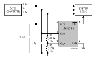 LTC1728 典型应用