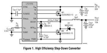 LTC1775 典型应用