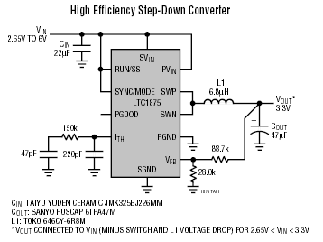 LTC1875 典型应用
