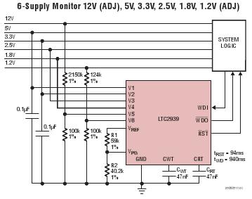 LTC2938 典型应用