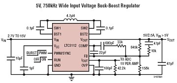 LTC3112 典型应用