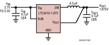 LTC3410-1.875 典型应用