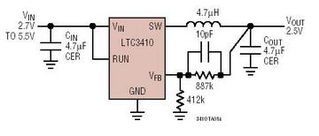 LTC3410 典型应用
