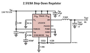 LTC3418 典型应用