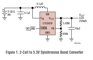 LTC3429 典型应用