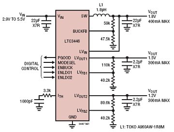 LTC3446 典型应用