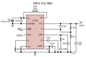 LTC3458 典型应用