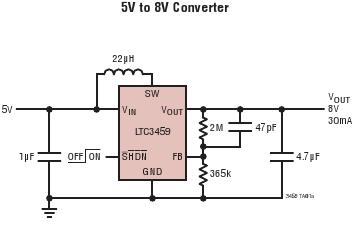 LTC3459 典型应用