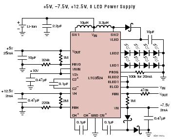 LTC3524 典型应用