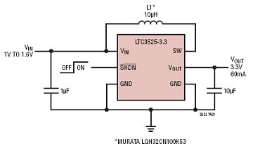LTC3525 典型应用