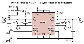 LTC3527 典型应用
