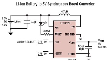 LTC3529 典型应用