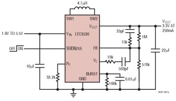 LTC3530 典型应用