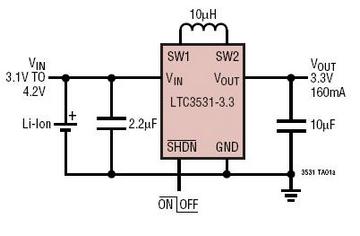 LTC3531 典型应用