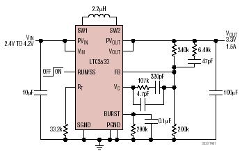 LTC3533 典型应用