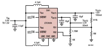 LTC3535 典型应用