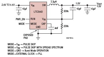 LTC3543 典型应用