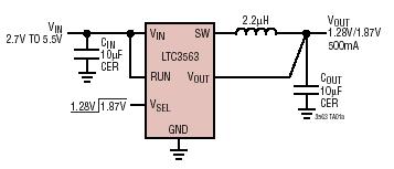 LTC3563 典型应用