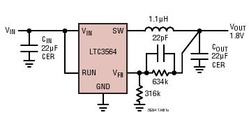 LTC3565 典型应用