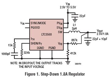LTC3568 典型应用