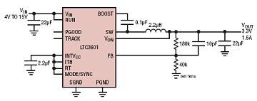 LTC3601 典型应用