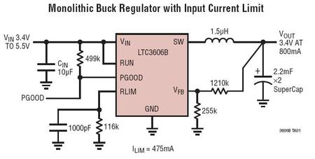 LTC3606B 典型应用
