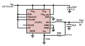 LTC3612 典型应用