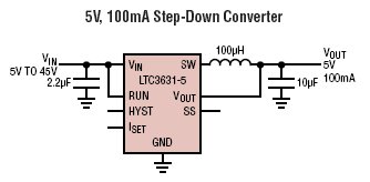 LTC3631 典型应用