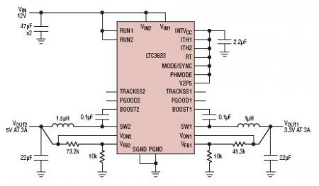 LTC3633 典型应用