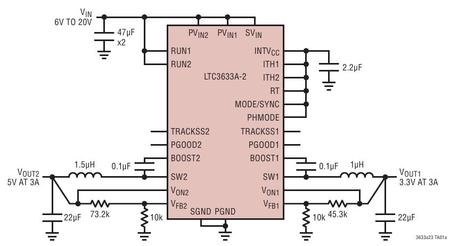 LTC3633A-2 典型应用