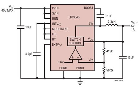 LTC3646 典型应用