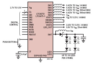 LTC3675 典型应用