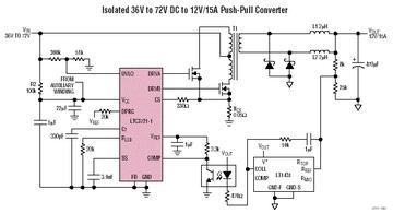 LTC3721-1 典型应用