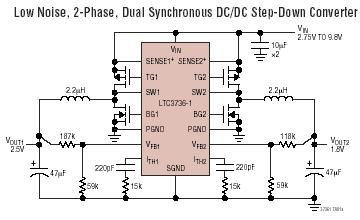 LTC3736-1 典型应用