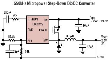 LTC3772 典型应用