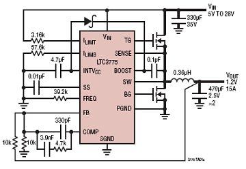 LTC3775 典型应用