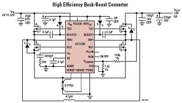 LTC3780 典型应用