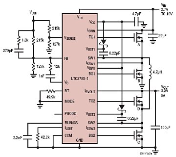 LTC3785-1 典型应用