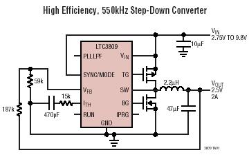 LTC3809 典型应用