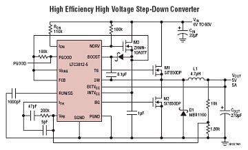 LTC3812-5 典型应用