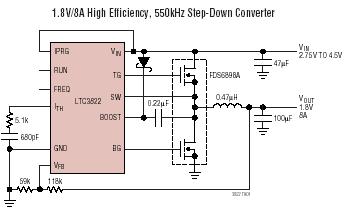 LTC3822 典型应用