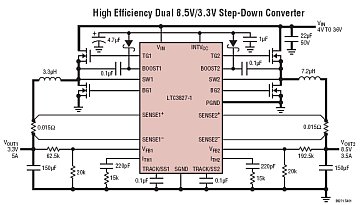 LTC3827-1 典型应用