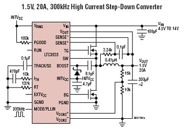 LTC3833 典型应用