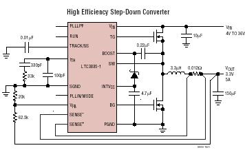 LTC3835-1 典型应用