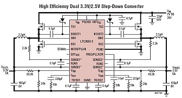 LTC3850-2 典型应用