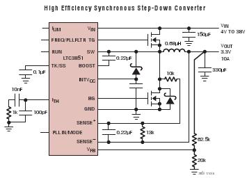 LTC3851 典型应用