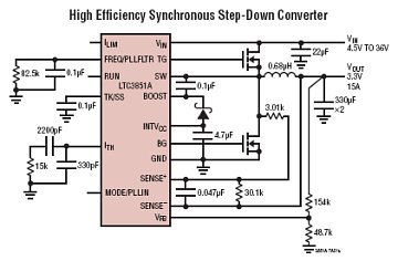 LTC3851A 典型应用